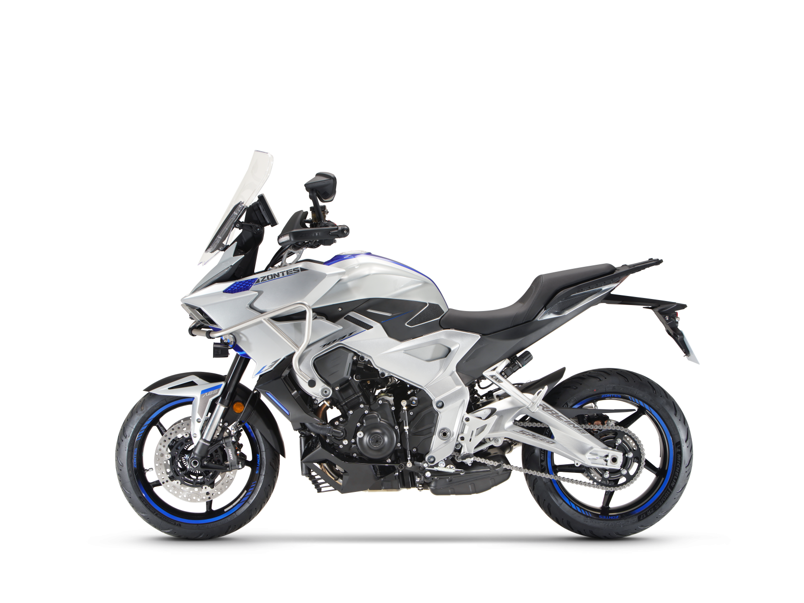 Мотоцикл ZONTES ZT703-T Silver Blue 2026